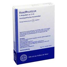 Abbildung: Hanomyloticum Injektionslösung Injektionslösung, 5X5 ml PZN 02072883
