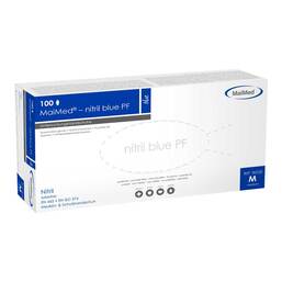 Abbildung: Maimed Nitril Handschuhe mittel 100 St, Handschuhe PZN 02074416