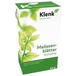 Abbildung: Melissen Blätter Klenk 40 g, Tee PZN 02081758