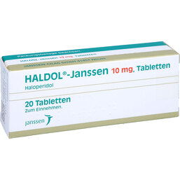 Abbildung: Haldol Janssen 10 mg Tabletten 20 St, Tabletten PZN 02084432