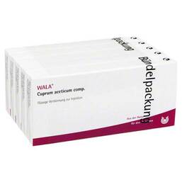 Abbildung: Cuprum aceticum comp. Ampullen Ampullen, 50X1 ml PZN 02085561