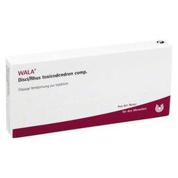 Abbildung: Disci / Rhus toxicodendron comp. Ampullen 10X1 ml, Ampullen PZN 02085644