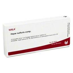 Abbildung: Hepar sulfuris comp. Ampullen Ampullen, 10X1 ml PZN 02085874