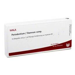 Abbildung: Periodontium / Stannum comp. Ampullen 10X1 ml, Ampullen PZN 02086419