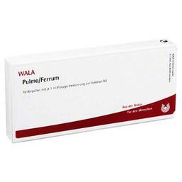 Abbildung: Pulmo / Ferrum Ampullen Ampullen, 10X1 ml PZN 02086483