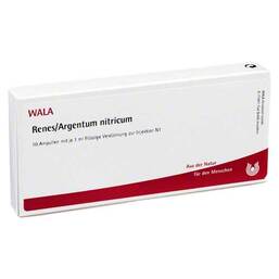 Abbildung: Renes / Argentum nitricum Ampullen Ampullen, 10X1 ml PZN 02086595