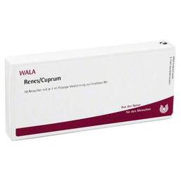 Abbildung: Renes / Cuprum Ampullen Ampullen, 10X1 ml PZN 02086649