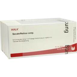 Abbildung: Secale Retina comp. Ampullen Ampullen, 50X1 ml PZN 02086862