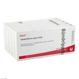 Abbildung: Tendo / Allium cepa comp. Ampullen Ampullen, 50X1 ml PZN 02086980