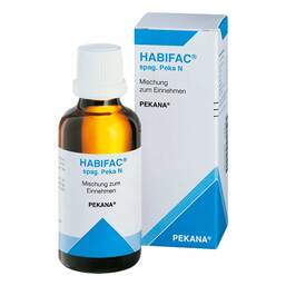 Abbildung: Habifac spag. Peka N Tropfen Tropfen, 100 ml PZN 02090697