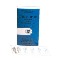 Abbildung: Utilin H D 5 Suppositorien 10 St, Suppositorien PZN 02100728