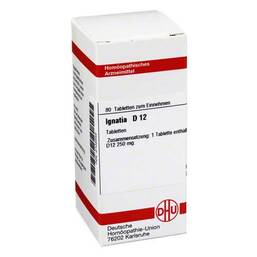 Abbildung: DHU Ignatia D 12 Tabletten Tabletten, 80 St PZN 02102549