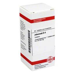 Abbildung: DHU Jaborandi D 4 Tabletten Tabletten, 80 St PZN 02102756
