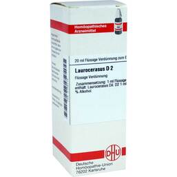 Abbildung: Laurocerasus D 2 Dilution Dilution, 20 ml PZN 02103112