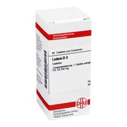 Abbildung: Ledum D 3 Tabletten Tabletten, 80 St PZN 02103164