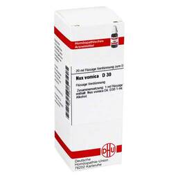 Abbildung: DHU Nux vomica D 30 Dilution Dilution, 20 ml PZN 02103715