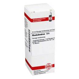 Abbildung: DHU Rhododendron D 6 Dilution Dilution, 20 ml PZN 02104821