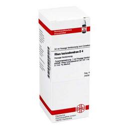 Abbildung: DHU Rhus toxicodendron D 4 Dilution Dilution, 50 ml PZN 02105016