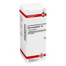 Abbildung: DHU Rhus toxicodendron D 6 Dilution Dilution, 50 ml PZN 02105022