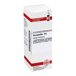 Abbildung: DHU Sarsaparilla D 6 Dilution 20 ml, Dilution PZN 02105499