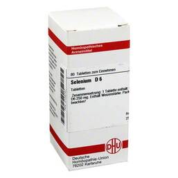 Abbildung: DHU Selenium D 6 Tabletten Tabletten, 80 St PZN 02105737