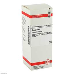 Abbildung: Sepia D 12 Dilution Dilution, 50 ml PZN 02105909