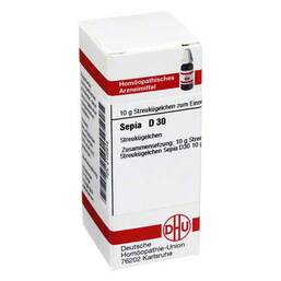 Abbildung: DHU Sepia D 30 Globuli Globuli, 10 g PZN 02105915