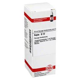 Abbildung: DHU Sepia D 12 Dilution Dilution, 20 ml PZN 02106027