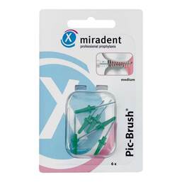 Abbildung: Pic Brush Interdentalbürste Ersatzb. grün 2,2mm 6 St, Zahnbürste PZN 02106145