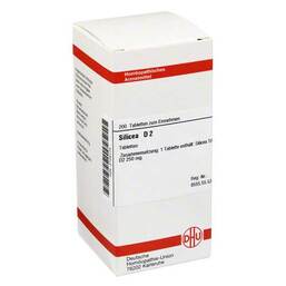Abbildung: DHU Silicea D 2 Tabletten Tabletten, 200 St PZN 02106174