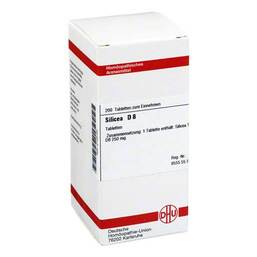 Abbildung: DHU Silicea D 8 Tabletten Tabletten, 200 St PZN 02106180