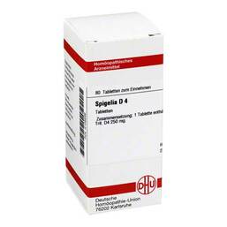 Abbildung: DHU Spigelia D 4 Tabletten Tabletten, 80 St PZN 02106286