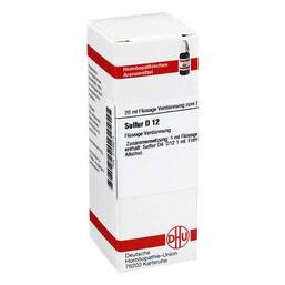 Abbildung: DHU Sulfur D 12 Dilution 20 ml, Dilution PZN 02106814