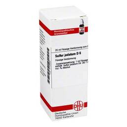 Abbildung: DHU Sulfur jodatum D 6 Dilution Dilution, 20 ml PZN 02106895