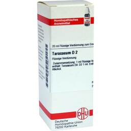 Abbildung: Taraxacum D 2 Dilution Dilution, 20 ml PZN 02107251