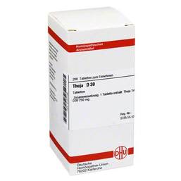 Abbildung: DHU Thuja D 30 Tabletten Tabletten, 200 St PZN 02107736