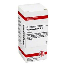 Abbildung: DHU Veratrum album D 6 Tabletten Tabletten, 80 St PZN 02108173