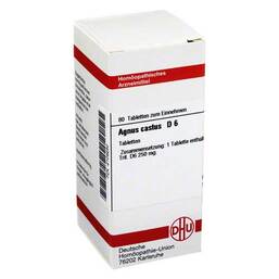 Abbildung: DHU Agnus castus D 6 Tabletten Tabletten, 80 St PZN 02109250