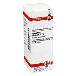Abbildung: Argentum nitricum D 12 Dilution Dilution, 20 ml PZN 02110052