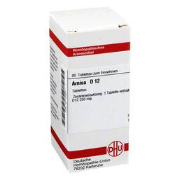 Abbildung: DHU Arnica D 12 Tabletten Tabletten, 80 St PZN 02110307