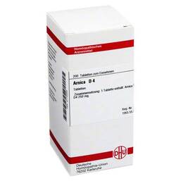 Abbildung: DHU Arnica D 4 Tabletten Tabletten, 200 St PZN 02110359