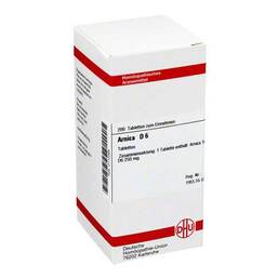 Abbildung: DHU Arnica D 6 Tabletten Tabletten, 200 St PZN 02110365