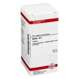 Abbildung: Arnica D 3 Tabletten Tabletten, 200 St PZN 02110371
