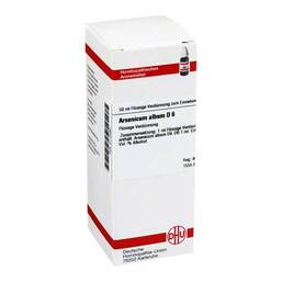 Abbildung: Arsenicum album D 6 Dilution Dilution, 50 ml PZN 02110483
