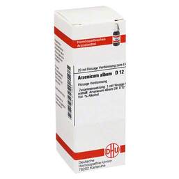 Abbildung: Arsenicum album D 12 Dilution Dilution, 20 ml PZN 02110543