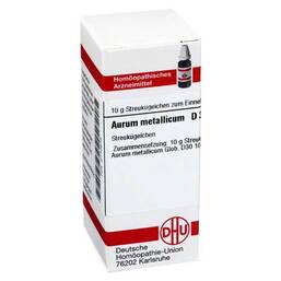 Abbildung: DHU Aurum metallicum D30 Globuli Globuli, 10 g PZN 02110916