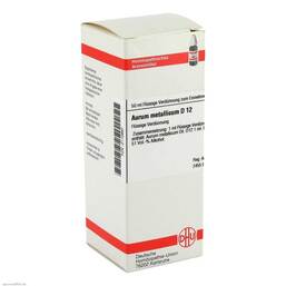 Abbildung: DHU Aurum metallicum D 12 Dilution Dilution, 50 ml PZN 02110997