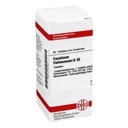 Abbildung: DHU Causticum Hahnemanni D 30 Tabletten Tabletten, 80 St PZN 02112186