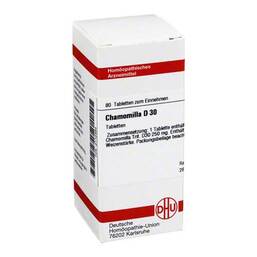 Abbildung: Chamomilla D 30 Tabletten Tabletten, 80 St PZN 02112364