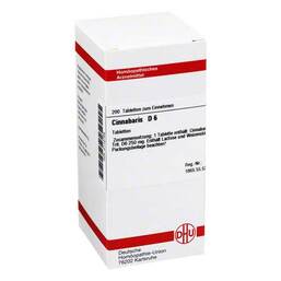 Abbildung: Cinnabaris D 6 Tabletten Tabletten, 200 St PZN 02112789